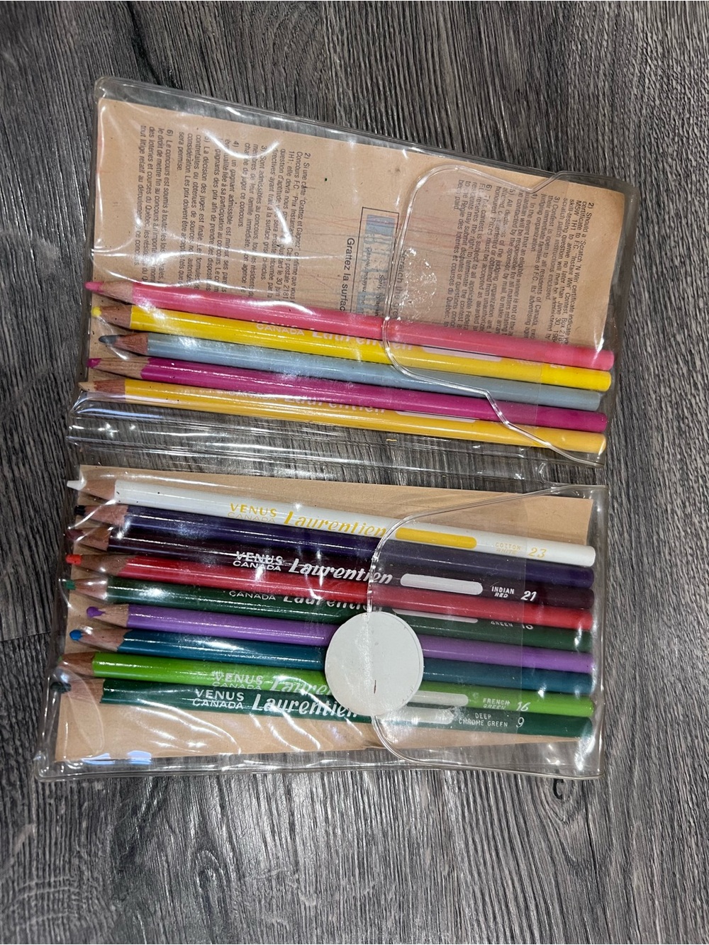 14 Laurentien Colour Pencils (with case) All almost full length - Picture 7 of 7